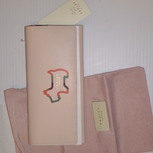🙀RADLEY LONDON Shadow Matinee Wallet in Blush - Picture 9 of 10